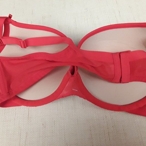 Cacique Red lace bra 42B - Picture 4 of 4